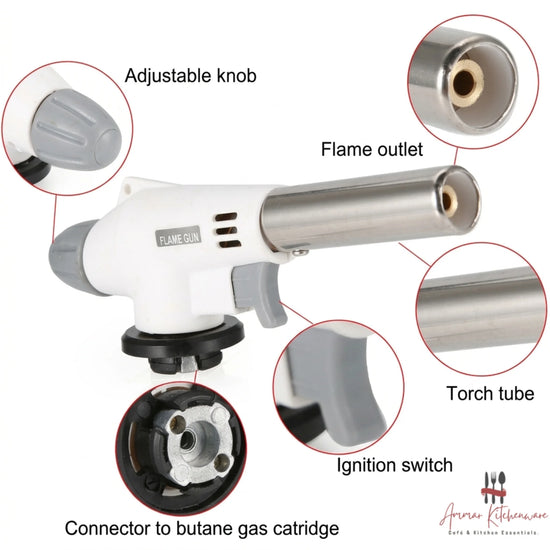 Kitchen Butane Flame Gun Torch