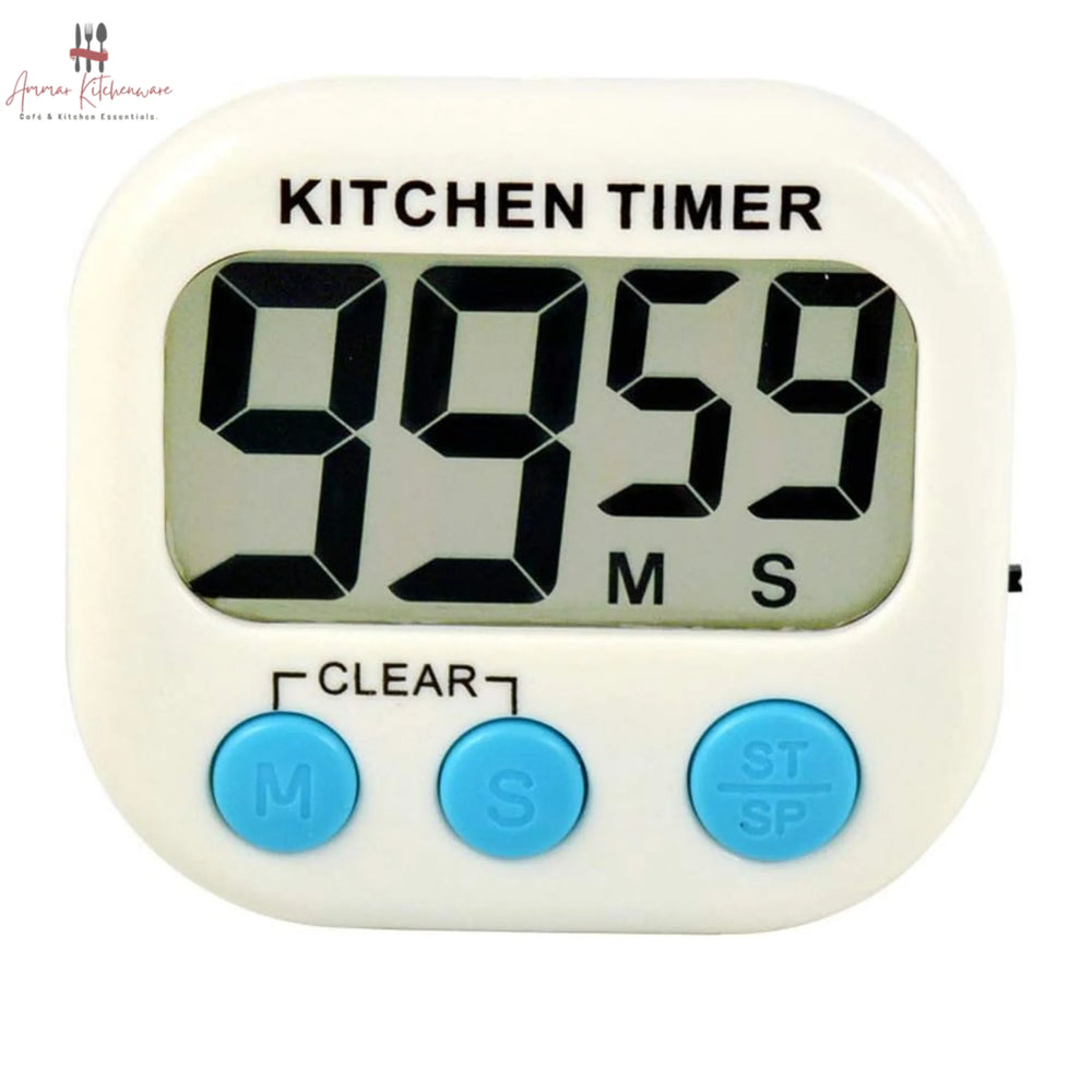 Digital Kitchen Timer with Magnetic Back & Retractable Stand