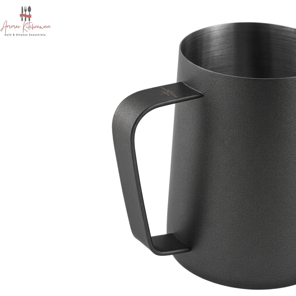 MHW-3BOMBER milk frothing pitcher 3.0 in matte black with precision spout