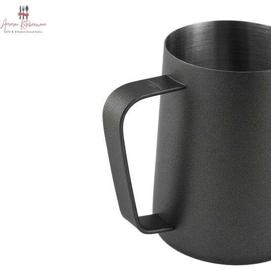 MHW-3BOMBER milk frothing pitcher 3.0 in matte black with precision spout