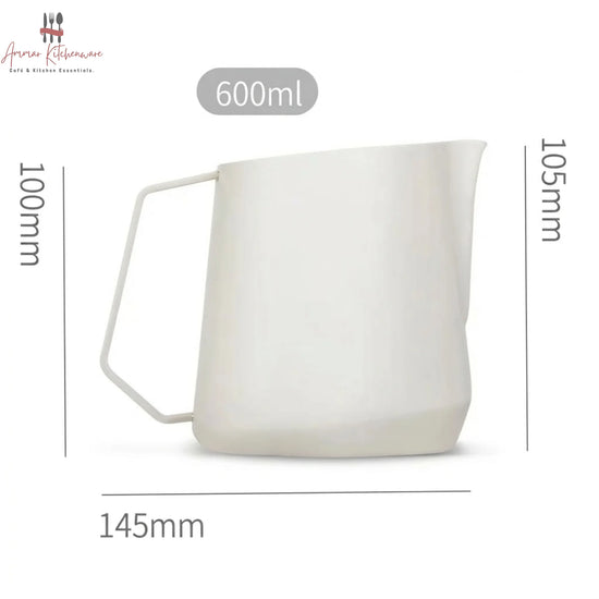 MHW-3BOMBER GT Milk Steaming Pitcher Glossy Grey 600ml