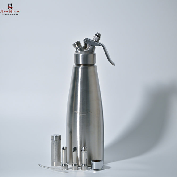 Stainless Steel Whipped Cream Dispenser