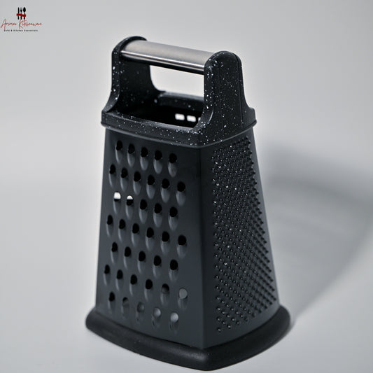 Black Speckled Handle Box Grater
