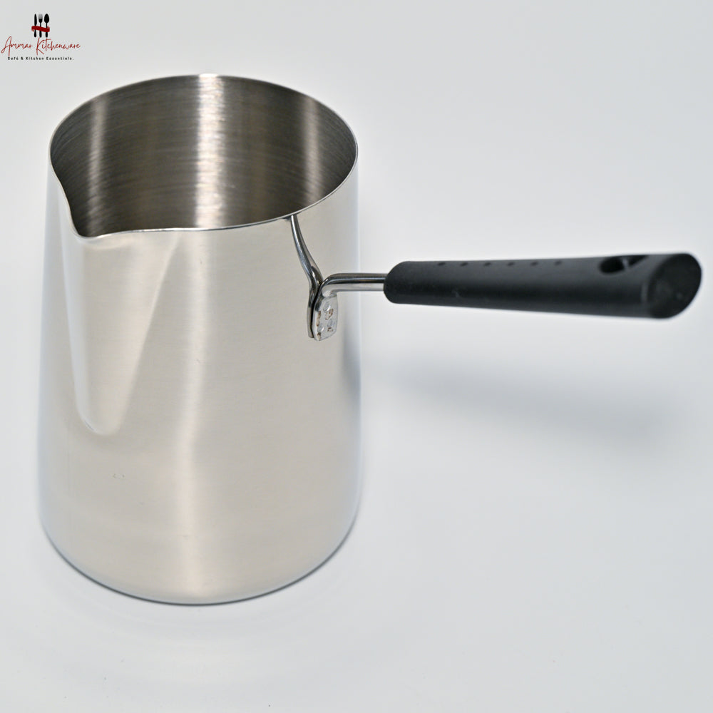 Stainless Steel Milk Warmer with Handle