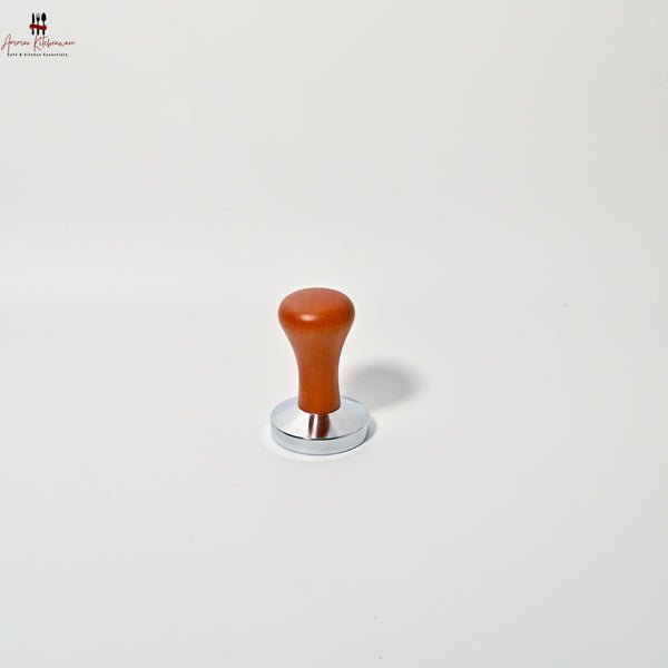 Premium Wooden Handle Espresso Coffee Tamper | 53mm / 58mm