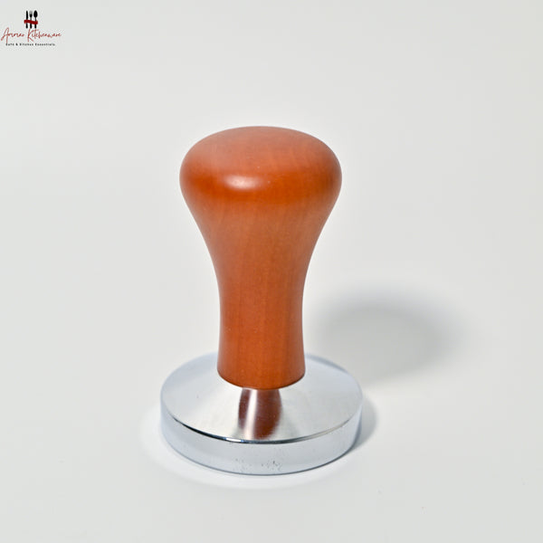 Premium Wooden Handle Espresso Coffee Tamper | 53mm / 58mm