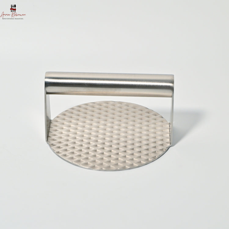 Heavy-Duty Burger Patty Smasher & Grill Press