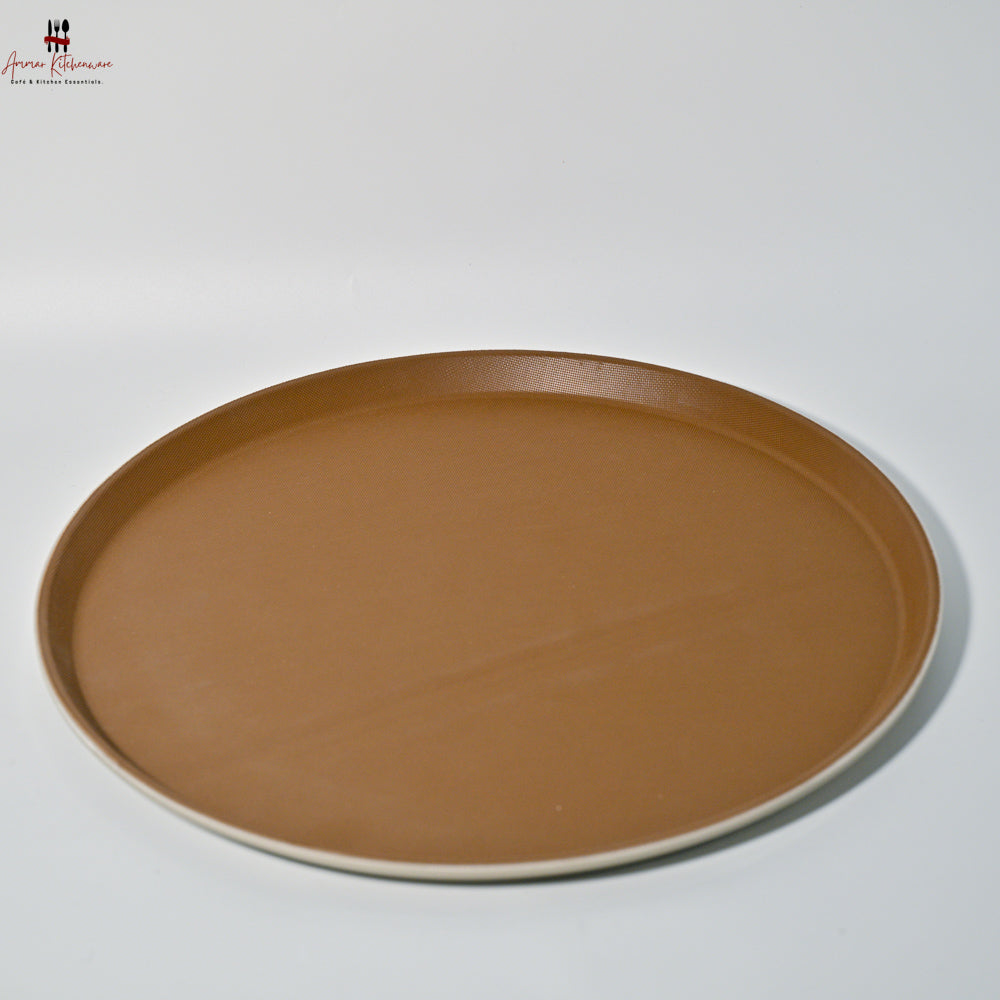 Round Non Slip Serving Tray