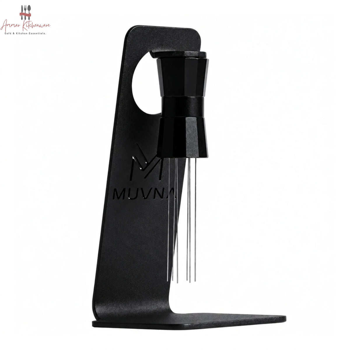 Muvna Magnetic Coffee Distribution Needle with Stand WDT