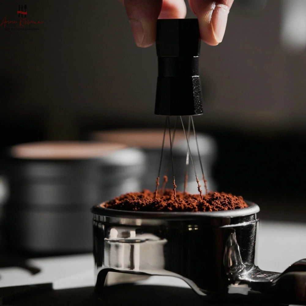 Muvna Magnetic Coffee Distribution Needle with Stand