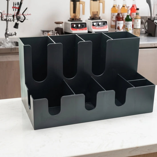 Coffee Cup and Condiment Organizer