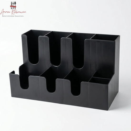 Coffee Cup and Condiment Organizer