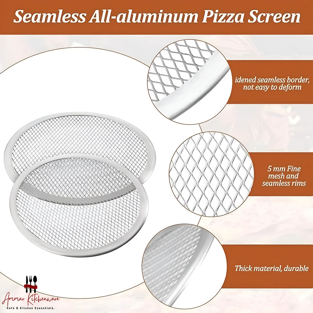 Aluminum Pizza Baking Mesh