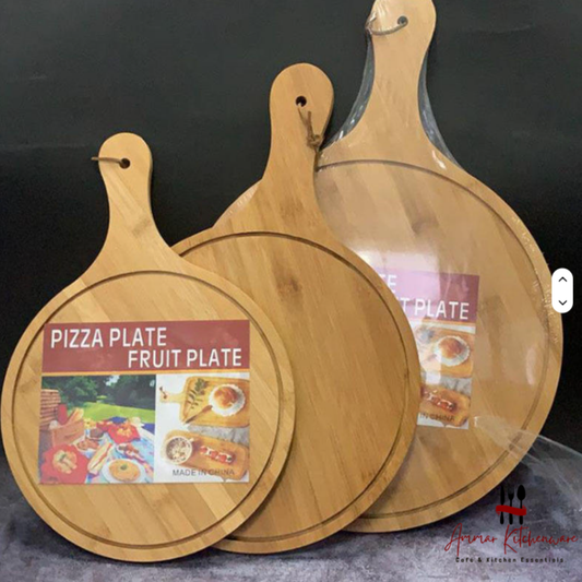 Wooden Pizza Serving Board