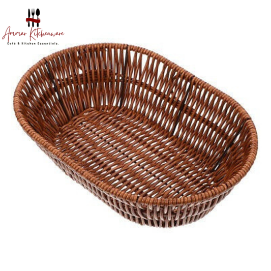 Oval Woven Serving Basket