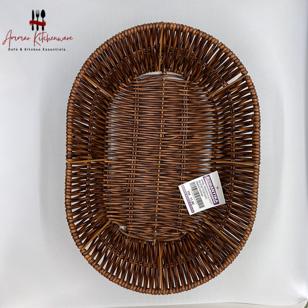 Oval Woven Serving Basket