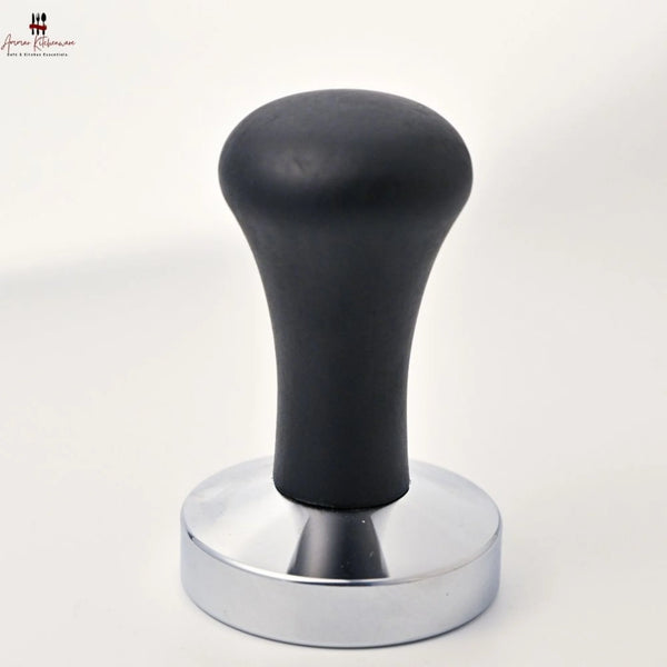 Espresso Coffee Tamper with Black Handle