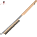 Wooden Grill Scraper Brush