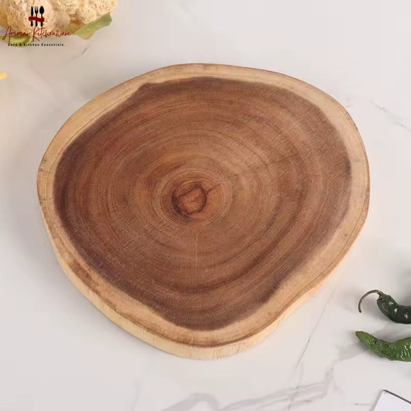 Rustic Wood Charcuterie Board