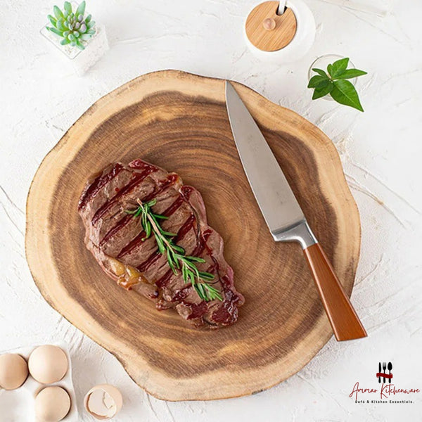 Rustic Wood Charcuterie Board