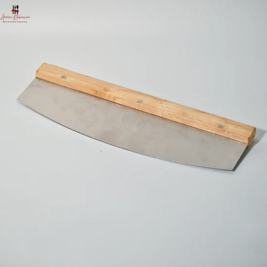 Rocking Pizza Cutter with Oak handle