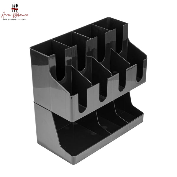 Coffee Condiment Organizer & Cupholder