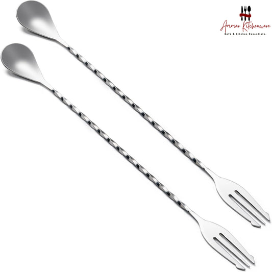 Spiral Handle Garnish Spoon