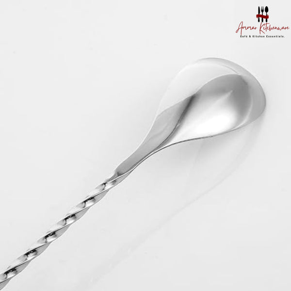 Spiral Handle Garnish Spoon