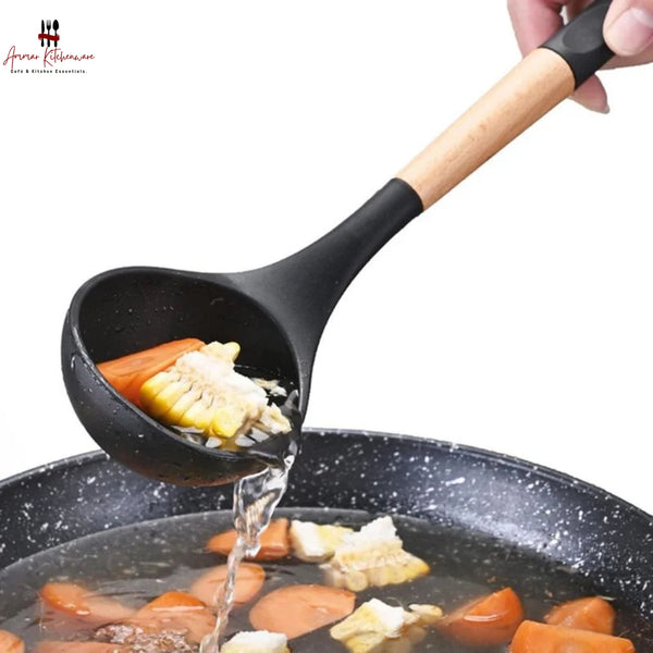 Non Stick Silicone Kitchen Ladle