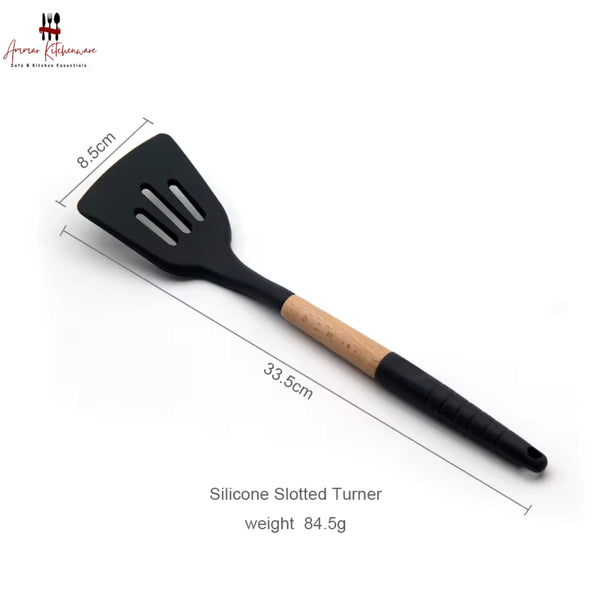 Non Stick Silicone Slotted Turner