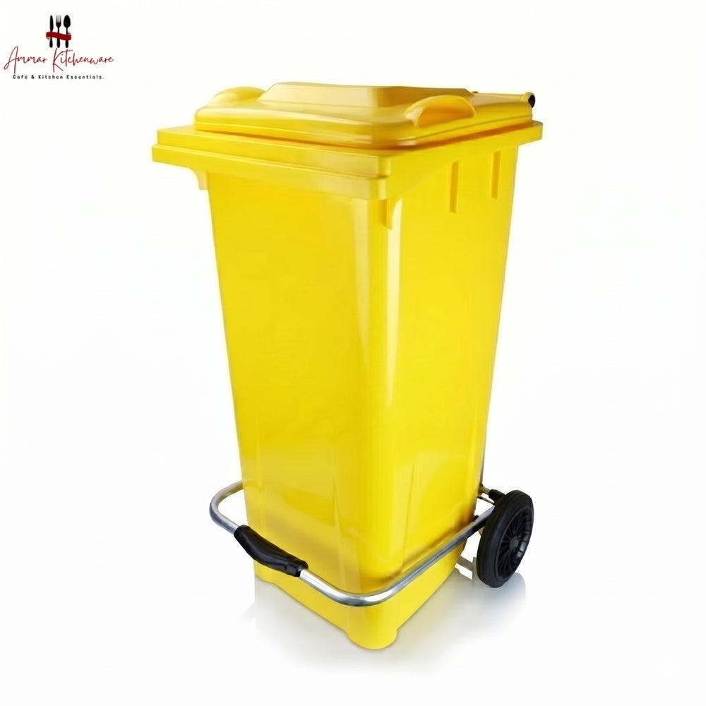 Industrial Wheeled Pedal Bin