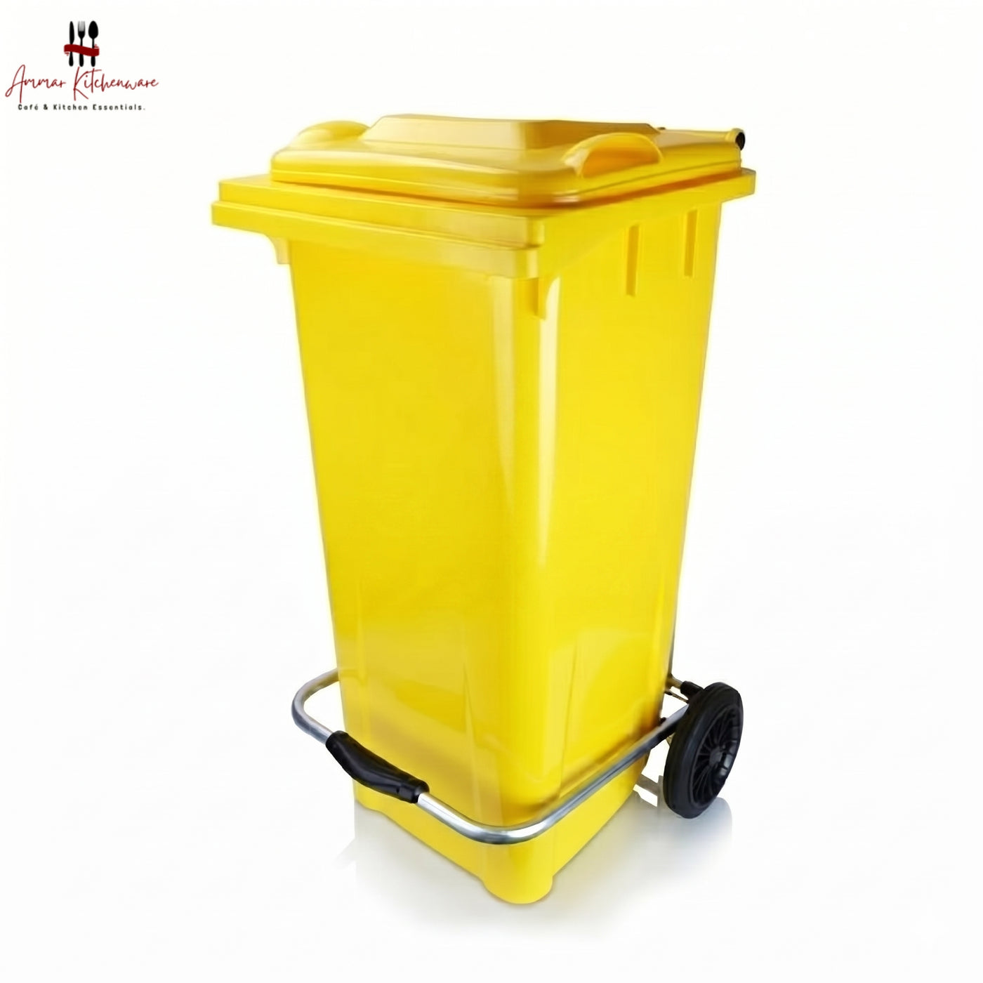 Industrial Wheeled Pedal Bin