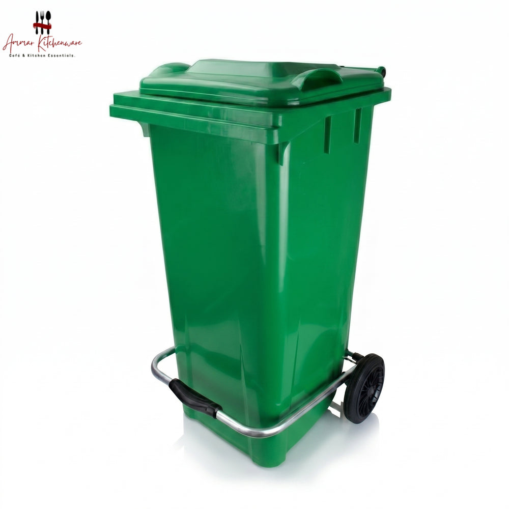 Industrial Wheeled Pedal Bin