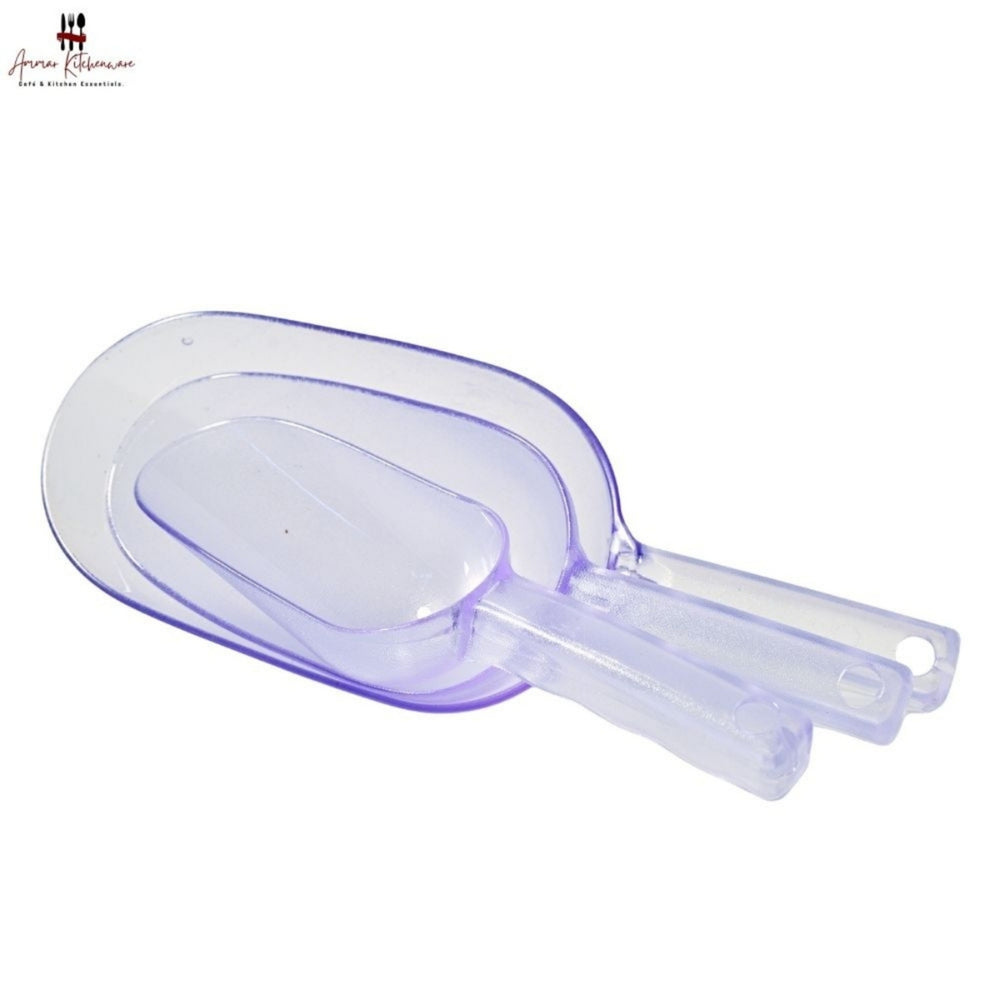 Clear Plastic Utility Scoop