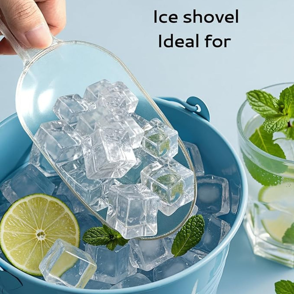 Clear Plastic Utility Scoop