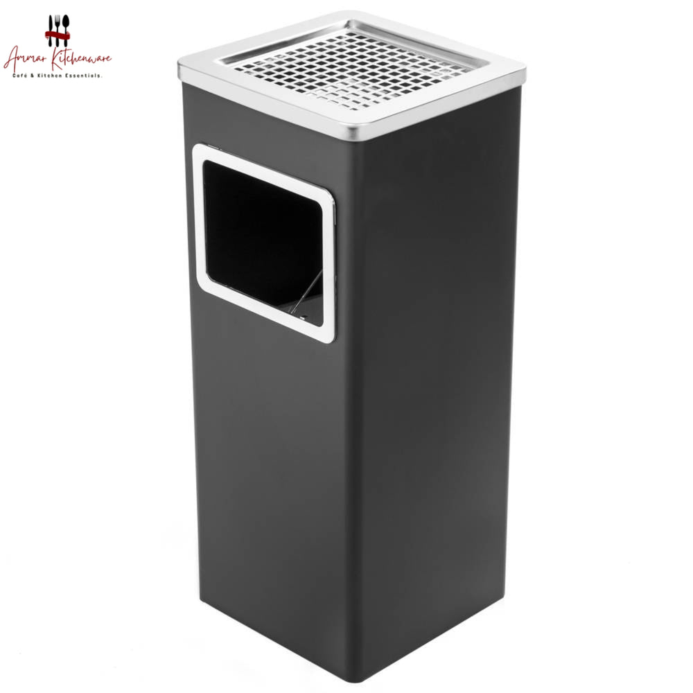 Standing Square Ashtray Bin