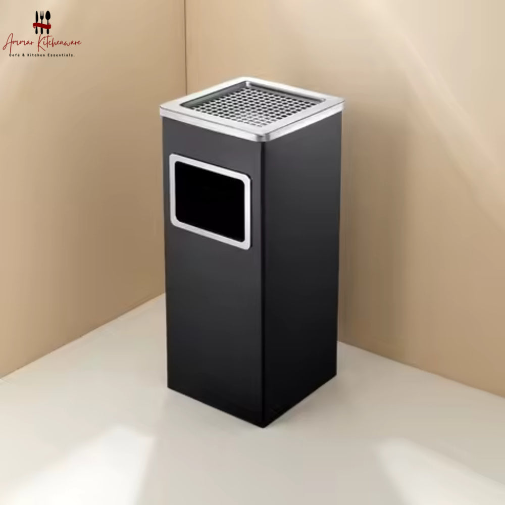 Standing Square Ashtray Bin