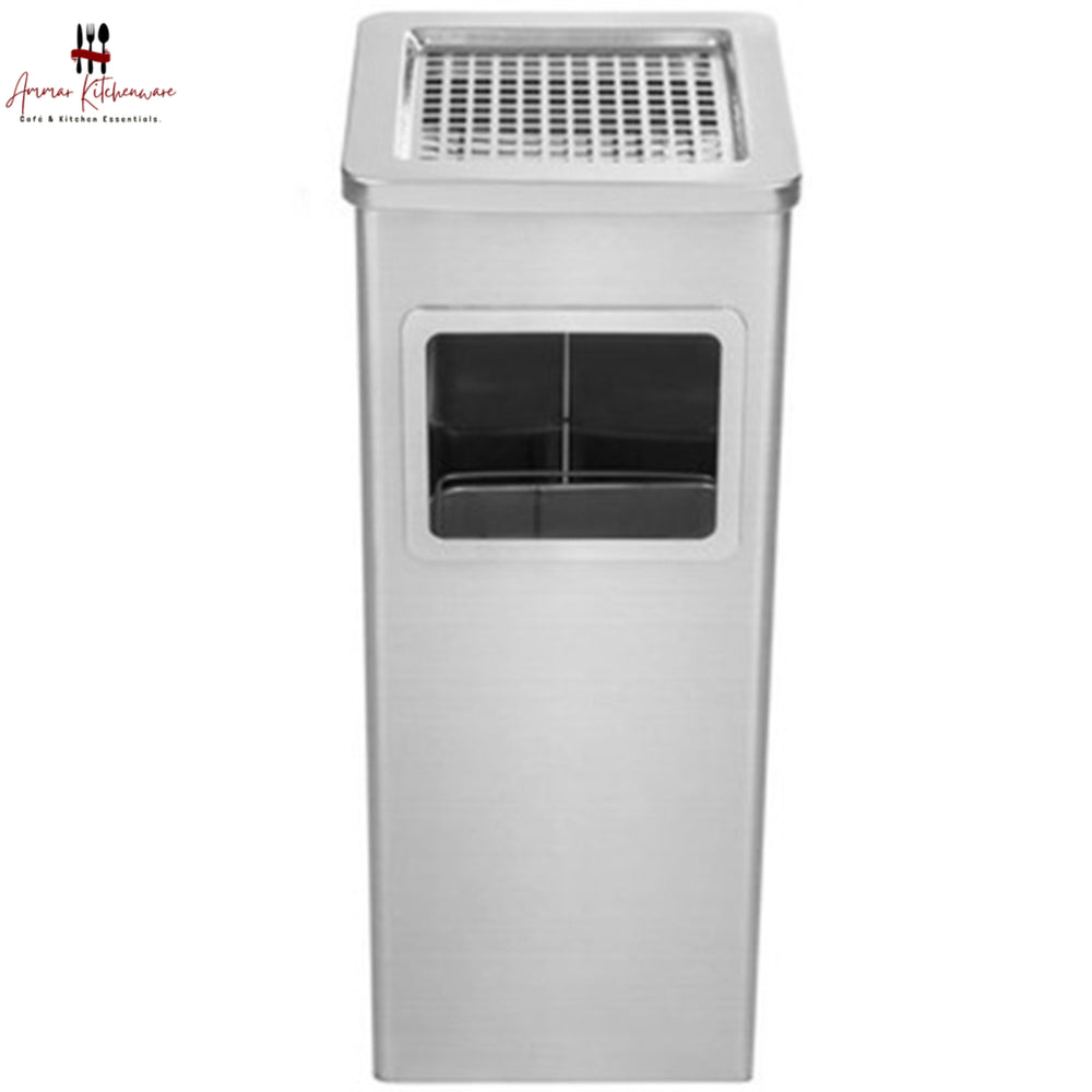 Standing Square Ashtray Bin