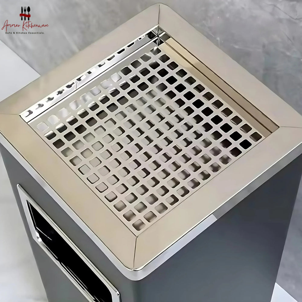 Standing Square Ashtray Bin