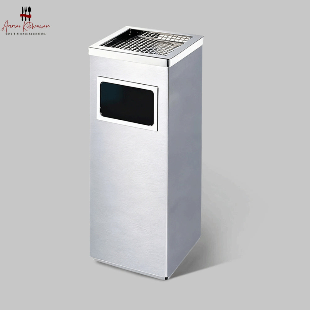 Standing Square Ashtray Bin