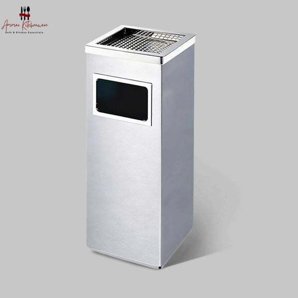 Standing Square Ashtray Bin