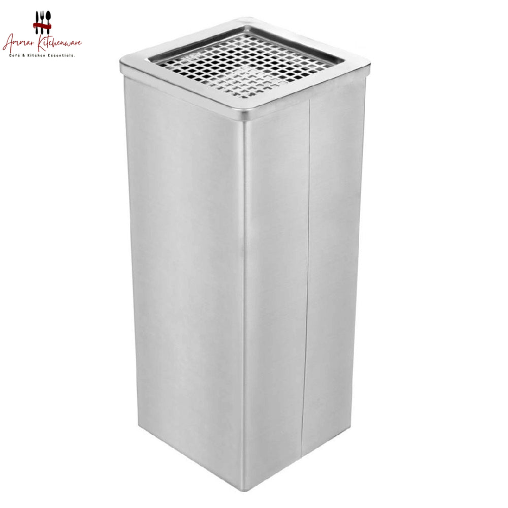 Standing Square Ashtray Bin