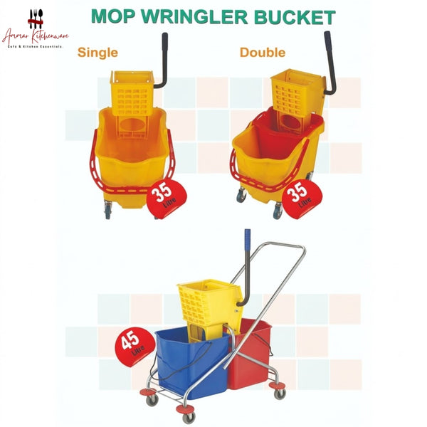 Commercial Mop Wringer Bucket