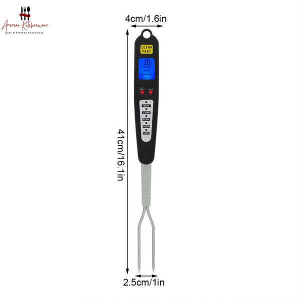 Stainless Steel Bbq Meat Thermometer
