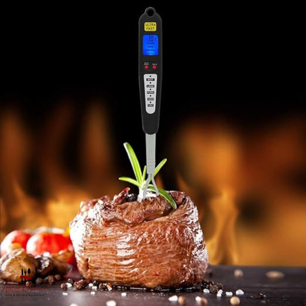 Stainless Steel Bbq Meat Thermometer