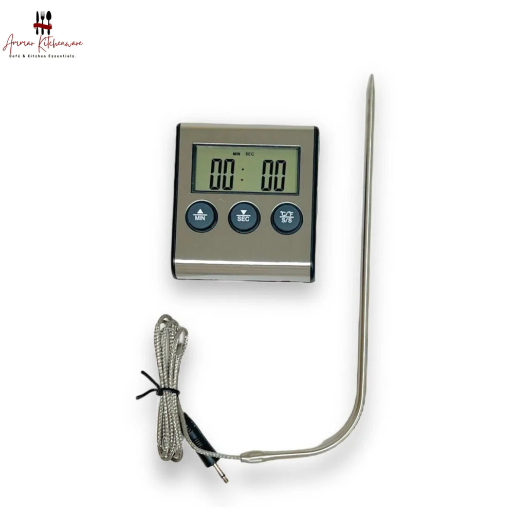 Digital Cooking Thermometer & Timer