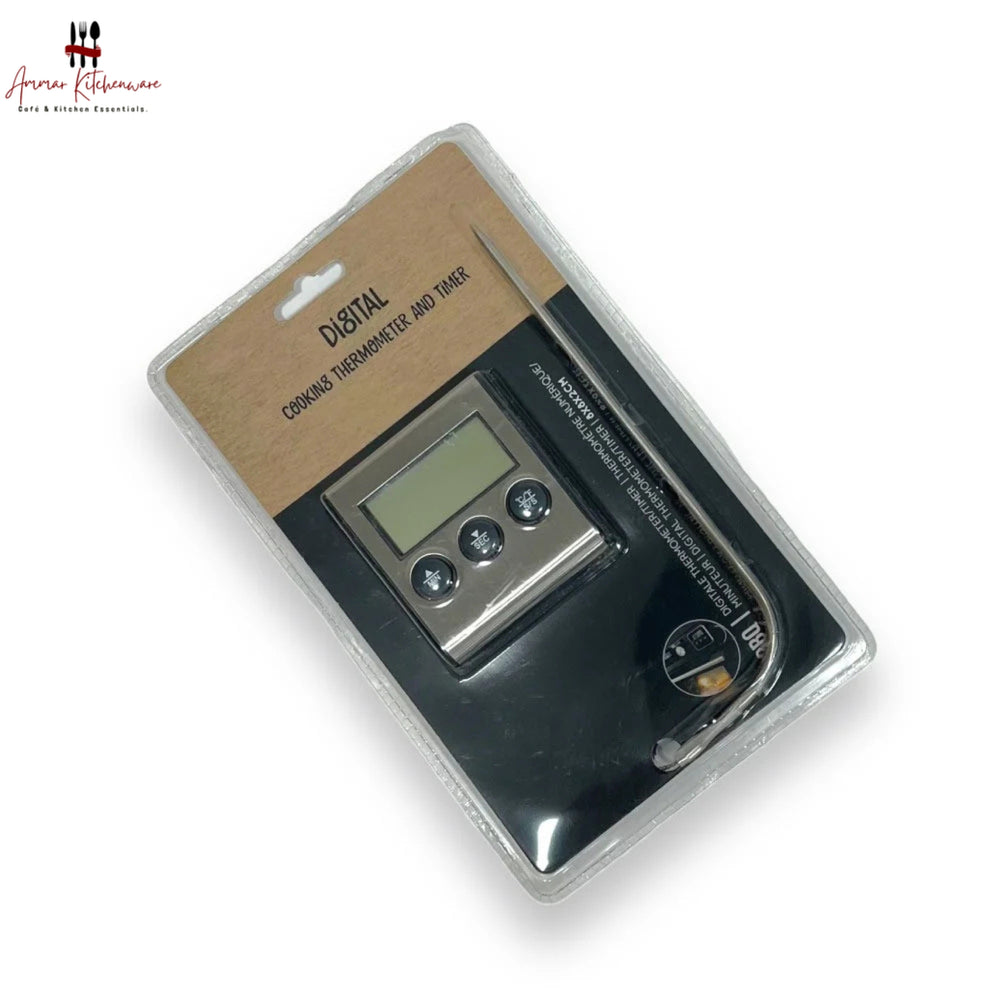 Digital Cooking Thermometer & Timer