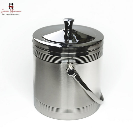 Stainless Steel Ice Bucket with Lid