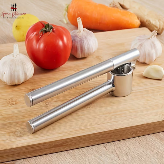 Stainless Steel Garlic Press