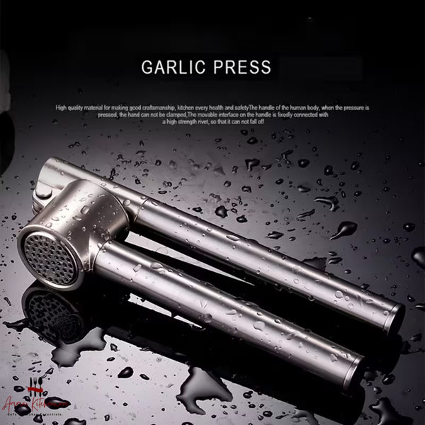 Stainless Steel Garlic Press